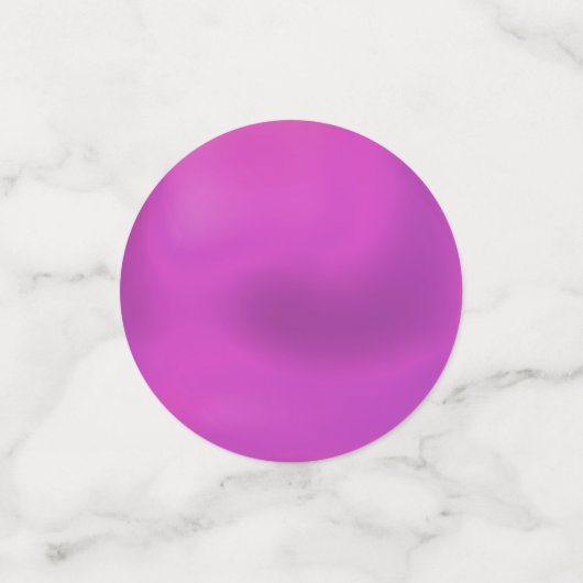 Niedliches Unicorn & Gold Confetti auf Lila & Safr Konfetti (Klein Vorderseite)