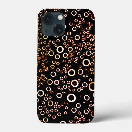 Niedliches Unique Bubble Muster Case-Mate iPhone Hülle (Rückseite)