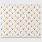 niedliches unisex-ZiegenkachelParty Geschenkpapier (Flach)