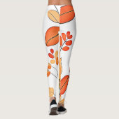 Niedliches Unterschlupf-Artwork Leggings (Rückseite)