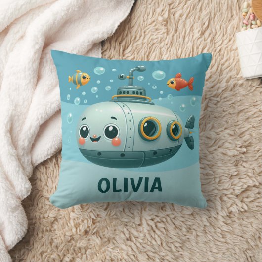 Niedliches Unterseeboot Kissen (Decke)