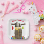 Niedliches Urlaubskuchen Pappteller (Party)