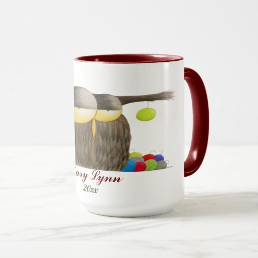 Niedliches Urlaubskuchen Tasse (VorderseiteRechts)