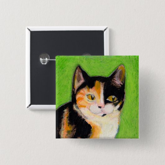 Niedliches ursprüngliches Zeichnen des Button (Vorne & Hinten)