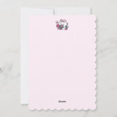 Niedliches Valentinisches Katzendesign - Feline th Feiertagskarte (Rückseite)