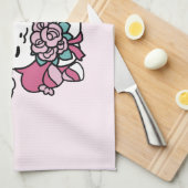 Niedliches Valentinisches Katzendesign - Feline th Geschirrtuch (Viertel Falte)