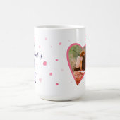 Niedliches Valentinstag-Design. Kaffeetasse (Mittel)