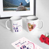 Niedliches Valentinstag-Design. Kaffeetasse