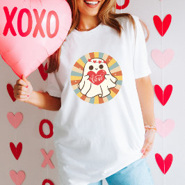 Niedliches Valentinstag Retrogeschenk mit Vintagem T-Shirt