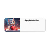 Niedliches Valentintagskätzchen (Vorne)