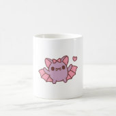 Niedliches Vampirbad mit Bow Kaffeetasse (Mittel)