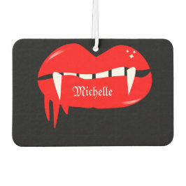 Niedliches Vampire Lip Drilling Halloween Autolufterfrischer