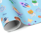 Niedliches Verpackungspapier Geschenkpapier (Rolleneckpunkt)