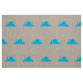 Niedliches Viking Ship Shape Muster Stoff (Fat Quarter (45,7 x 55,9 cm))