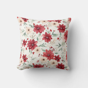 Niedliches Vintag Inspiriert Blumenmuster Kissen