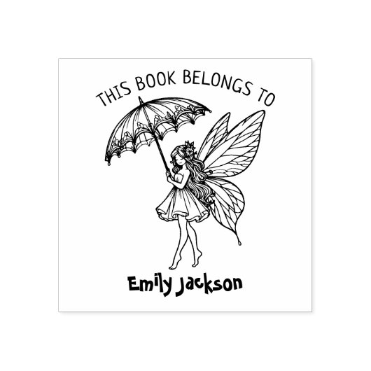 Niedliches Vintages Buch Gummistempel (Prägung)