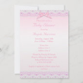 Niedliches Vintages Einladung (Rückseite)