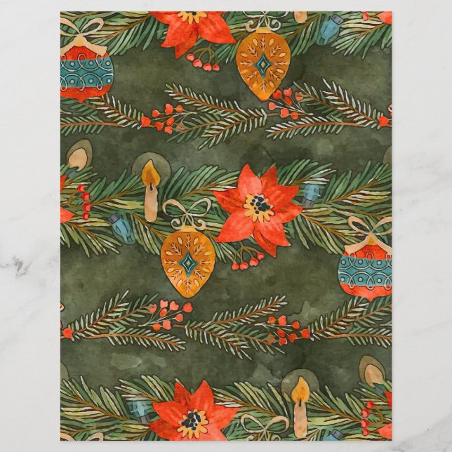 Niedliches Vintages festes Scrapbook (Vorderseite)