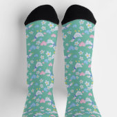 Niedliches Vintages Gänsemuster Socken (Oben)