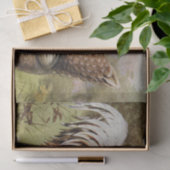 Niedliches Vintages Hahn bei Party Land Seidenpapier (Geschenk)