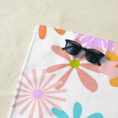 Niedliches Vintages Hippie Blume Muster Strandtuch (Beispiel)
