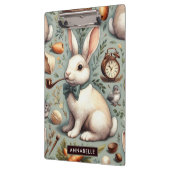 Niedliches Vintages Kaninchen Klemmbrett (Links)