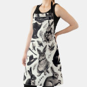 Niedliches Vintages Kaninchenmuster Schürze (InSitu)