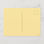 Niedliches Vintages Osterkätzchen Feiertagspostkarte (Rückseite)