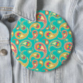 Niedliches Vintages Paisley-Muster Button (Beispiel)