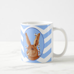 Niedliches Vintages, sonniges und Zickzack Muster Kaffeetasse