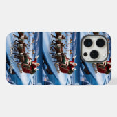 Niedliches Vintages traditionelles Elegant Frohe W iPhone Hülle (Rückseite (Horizontal))