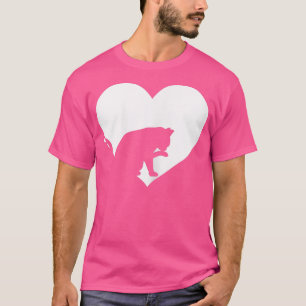 Niedliches Vintages Wer Liebe Katze Schwarze Katze T-Shirt