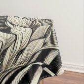 Niedliches Vintages Zebra-Muster Tischdecke (Beispiel)