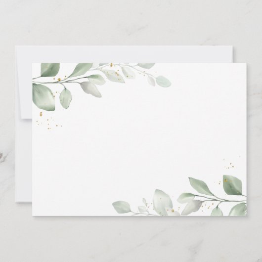 Niedliches virtuelles Laufwerk für Elephant Car mi Einladung (Rückseite)