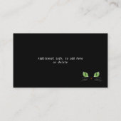 Niedliches Visitenkarte (Rückseite)