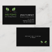 Niedliches Visitenkarte (Vorne/Hinten)