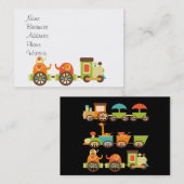 Niedliches Visitenkarte (Vorne/Hinten)