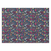 niedliches Vogel- und Blumenmuster Tischdecke (Vorderseite (Horizontal))