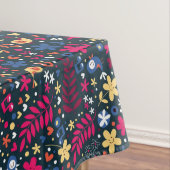 niedliches Vogel- und Blumenmuster Tischdecke (Beispiel)