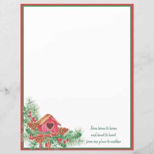 Niedliches Vogelhaus (Vorderseite)