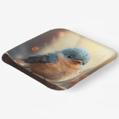 Niedliches Vogelpapier Pappteller (Gewinkelt)