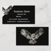 Niedliches Vogeltier, Wildtiere, Natur Visitenkarte (Vorne/Hinten)