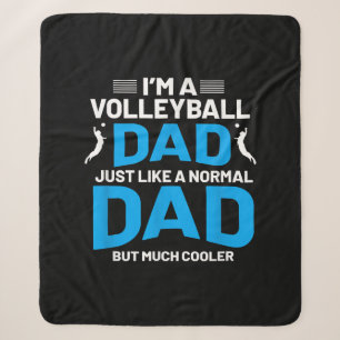 Niedliches Volleyballgeschenk für Väter und Männer Sherpadecke