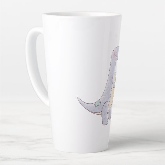 Niedliches vorhistorisches Dinosaurier Toy Milchtasse (Linke Ecke)