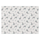 Niedliches Wal-Mama-und Baby-Muster Tischdecke (Vorderseite (Horizontal))