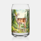 Niedliches Waldland Dosenglas (Vorderseite)