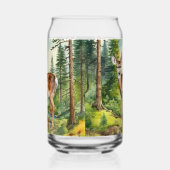 Niedliches Waldland Dosenglas (Links)