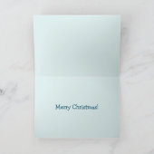 Niedliches Waldland Elche und Weihnachten (Innenseite)