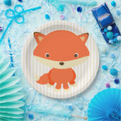 Niedliches Waldland-Kreaturenfuchs-Party Pappteller (Party)
