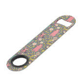 Niedliches Waldtier-Muster Speedflaschenöffner (Vorderseite Schrägansicht)